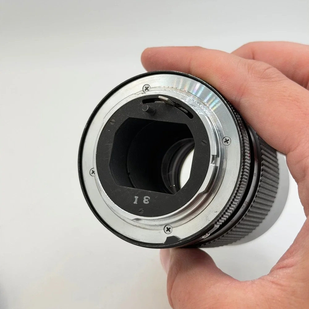 Konica Hexanon AR 135mm F3.2 Manual Focus Telephoto Lens with Kenlock UV Filter